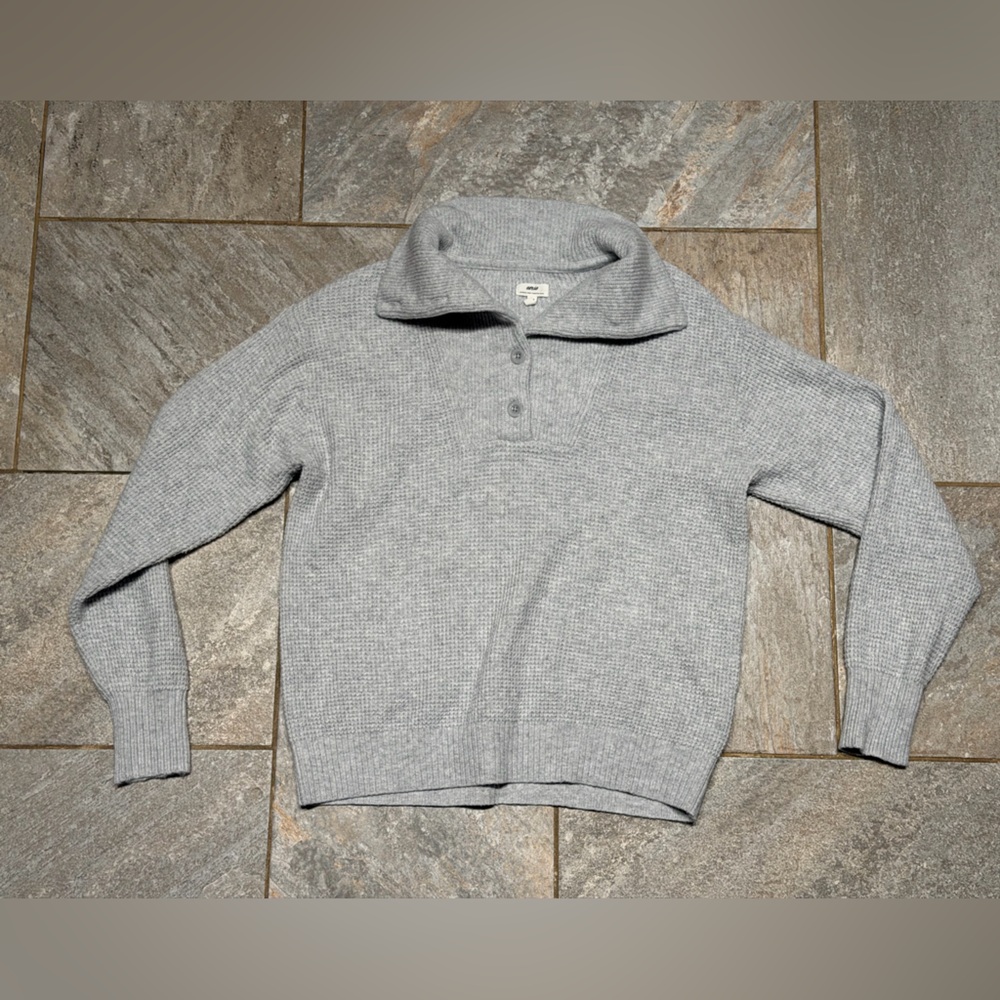 Aerie Gray Women's Turtleneck Sweater